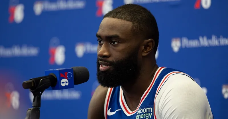 Sixers training camp: Jaylen Brown leaning on Tyrese Maxey; LeBron James' role coming into focus
