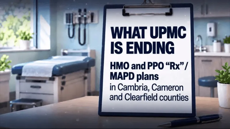 WHAT TO KNOW | UPMC for Life notifies members of Medicare Advantage plan changes