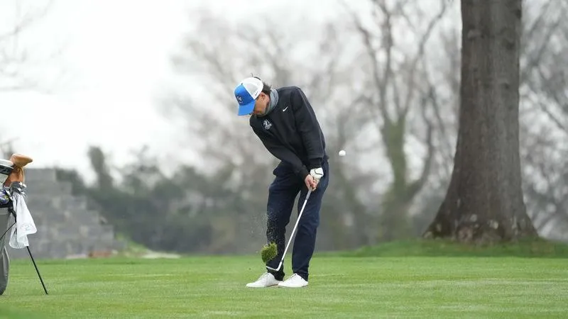 Men's Golf Finishes 11th at Stevenson Fall Shootout