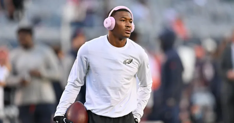 Report: Eagles WR DeVonta Smith unlikely to play vs. Rams