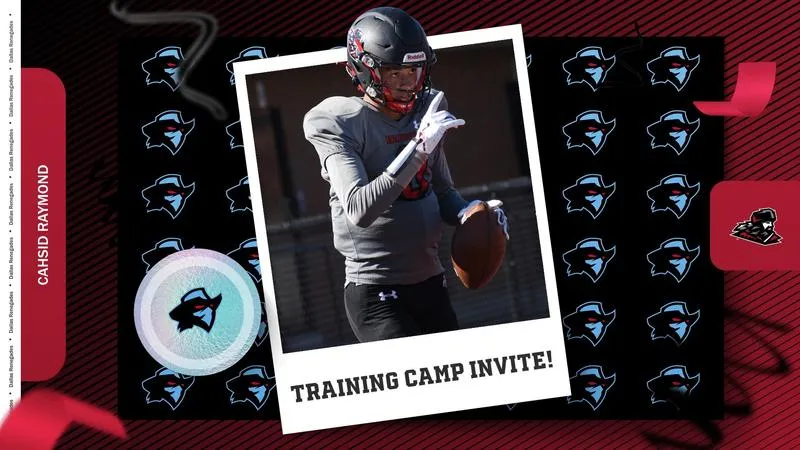 Cahsid Raymond Earns UFL Training Camp Invitation from Dallas Renegades