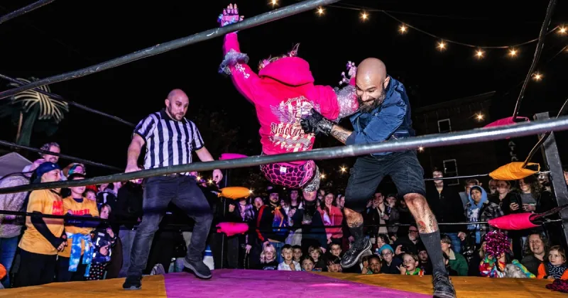 Wrestling, clown arts and roller circus coming to East Kensington for WEIRDO Fest
