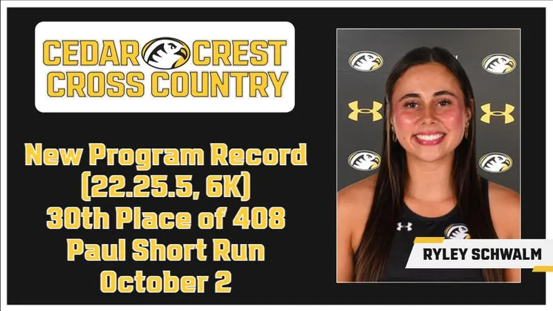 Schwalm Shines For Cross Country at Paul Short Run