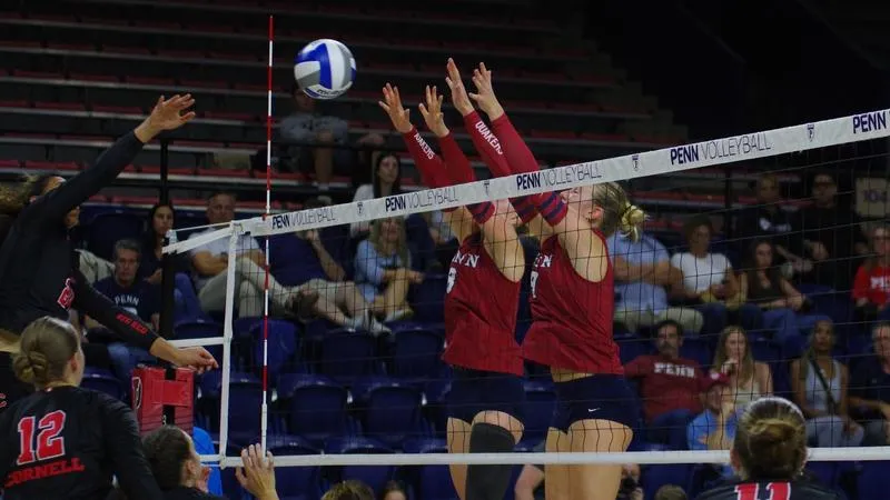 Penn Volleyball Falls to Cornell in Home Ivy Opener