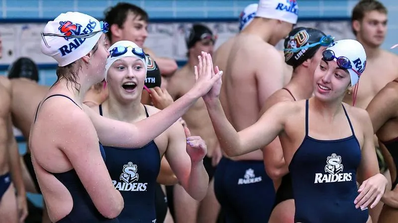 RECAP: Women's Swimming edges ESU in Friday night home tri-meet