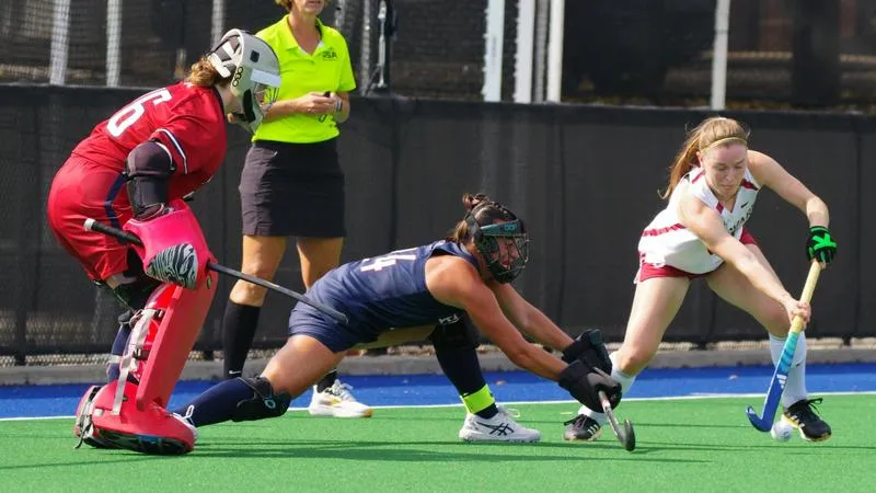 Field Hockey Comes Up Short Against No. 8 Harvard, 4-0