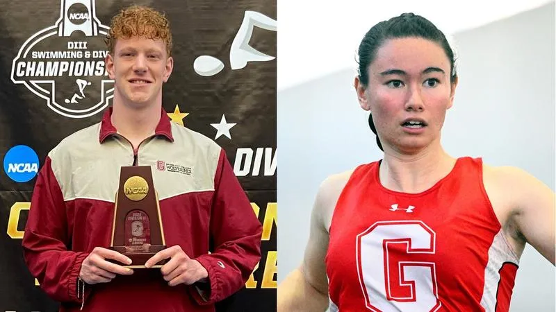 Einolf, White selected Sportsman and Sportswoman of Year