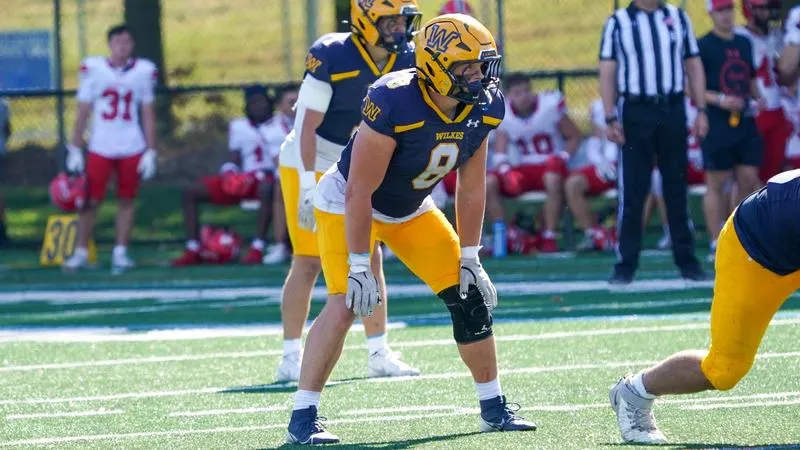 Wilkes Football Bests Juniata College 21-2 in Landmark Opener