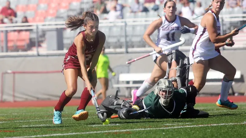 Field Hockey Nets First Centennial Win