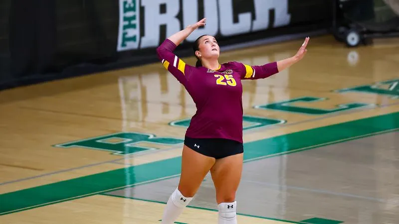 Volleyball Rallies to Defeat Millersville