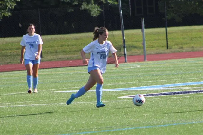 Women's Socccer Rolls Past Centenary, 6-1, to Open Atlantic East Play