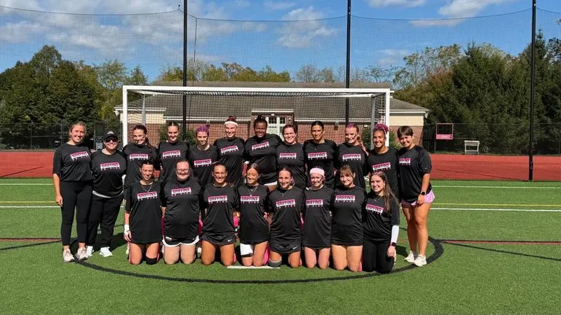 Griffins Drop Conference Opener During PINK Game