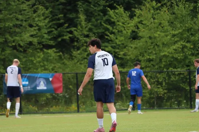 Mountie Men's Soccer Opens Conference Play with 2-0 Victory
