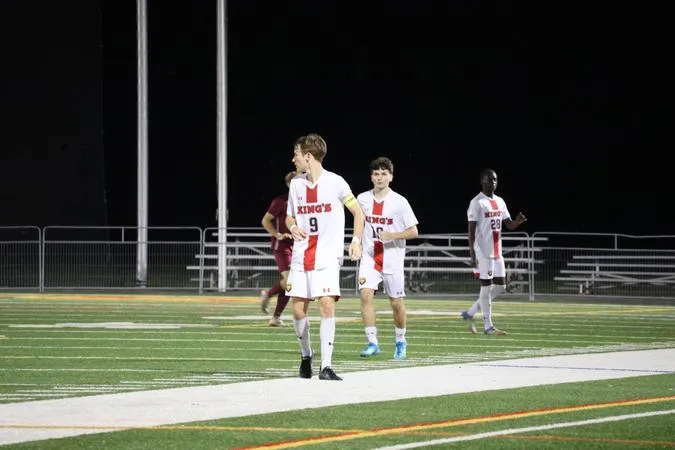 King's Men's Soccer Draws 1-1 For 2nd Straight Game in Conference Opener Against Stevens