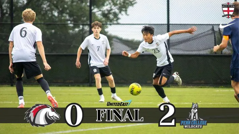 Men's Soccer Falls at Penn College