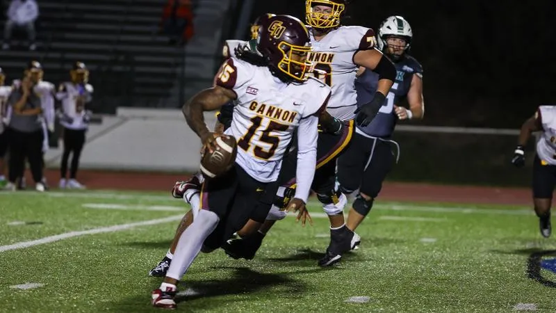 Football Falls at No. 8 Slippery Rock After Tight First Half