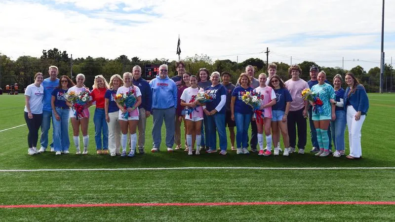 RECAP: Hughes' four-goal barrage highlights Women's Soccer Senior Day win over Lackawanna, 5-0