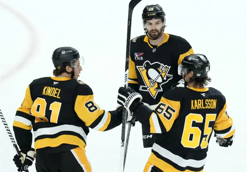 A stronger and faster Ben Kindel looks poised to take another step for the Penguins in his second year
