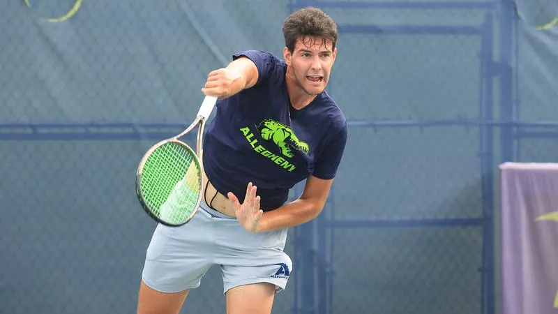 Men's Tennis Battles CWRU in Blue & Gold Invite