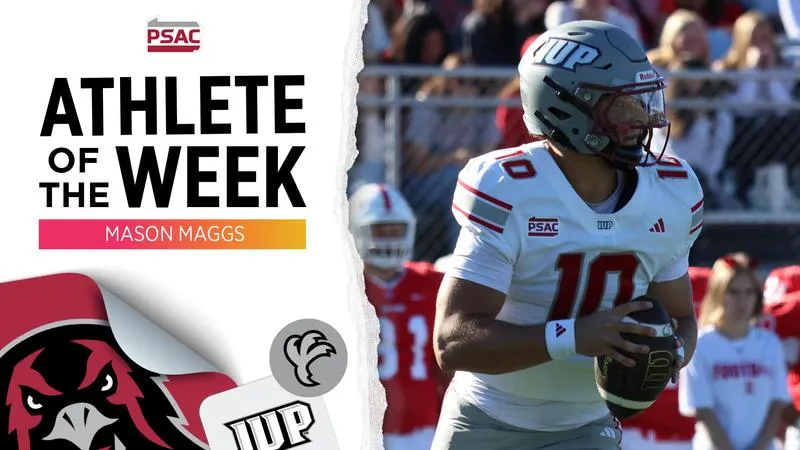 Maggs earns PSAC West Offensive Athlete of the Week honors