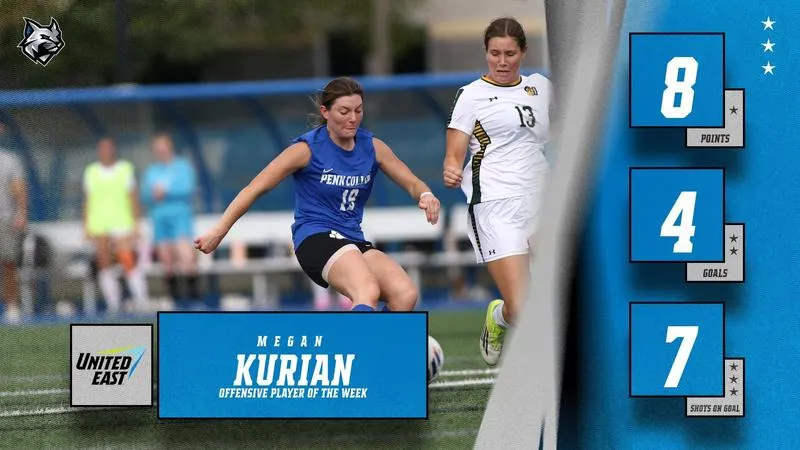 Kurian Named UEC Offensive Player of the Week