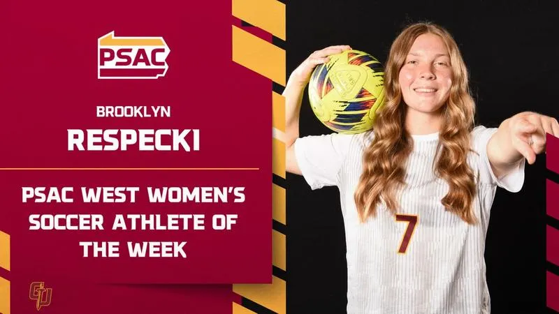 Respecki Named PSAC West Women's Soccer Athlete of the Week