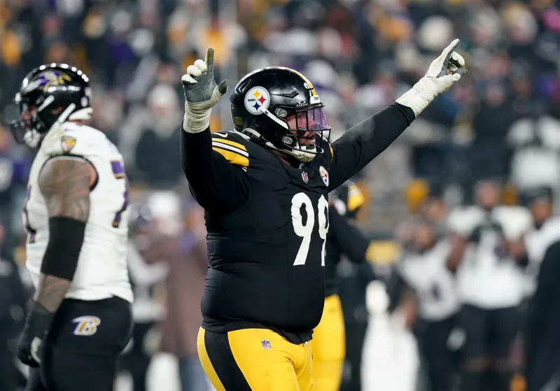 The Steelers are placing Derrick Harmon on IR, sidelining him for at least four games
