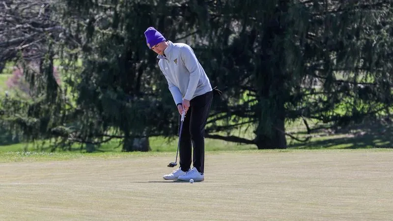 Men's Golf Fifth After 36 Holes at Kyle Ryman Memorial