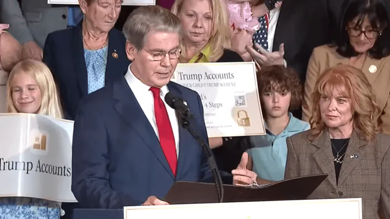 U.S. Treasury Secretary talks Trump Accounts in Harrisburg alongside Congressman Perry