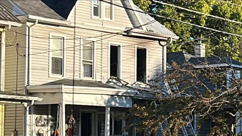 Entrapment reported at fire in Cumberland County home, according to dispatch