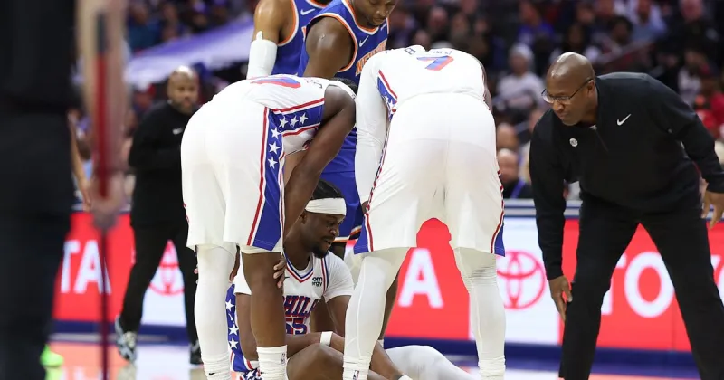 After one exhibition, Sixers could lose Ariel Hukporti to season-ending injury