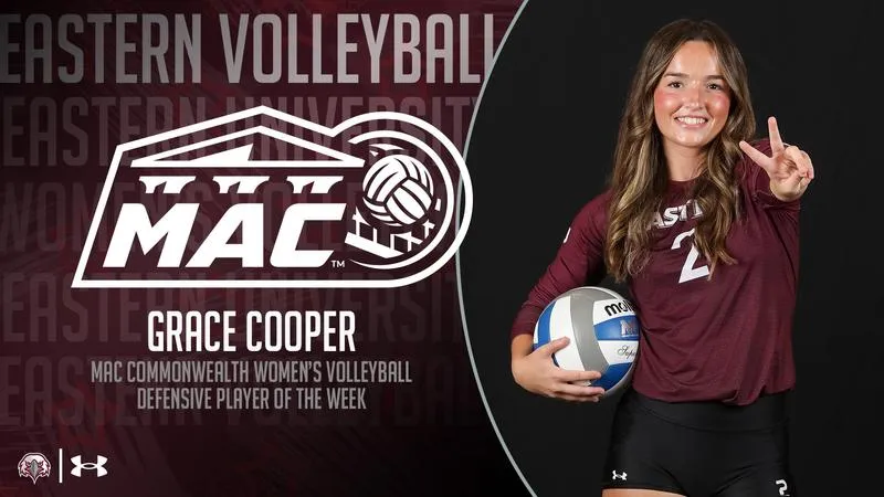 Cooper Earns Second Straight MAC Commonwealth DPOTW Honor