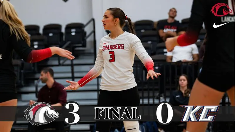 Women's Volleyball Earns Road Sweep over Keystone