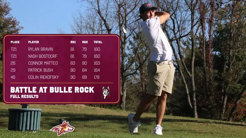 Bostdorf, Bravin Lead Huskies at Battle at Bulle Rock
