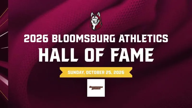 Registration Now Open for the 2026 Bloomsburg Athletics Hall of Fame