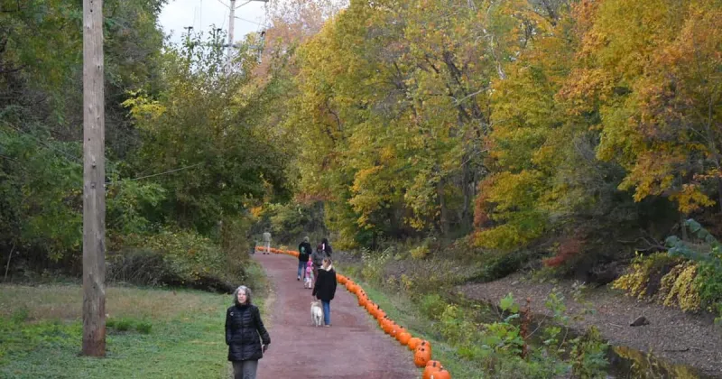 Nearly 500 jack-o'-lanterns will light up the Delaware Canal in Yardley for Canal-O-Ween