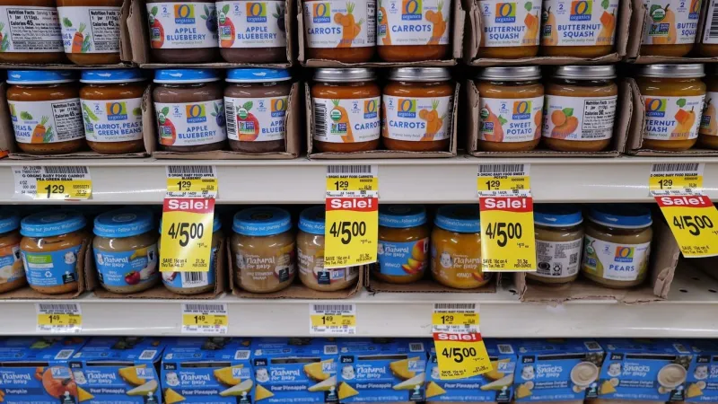 House passes legislation aimed at providing clarity for ingredients in baby food products