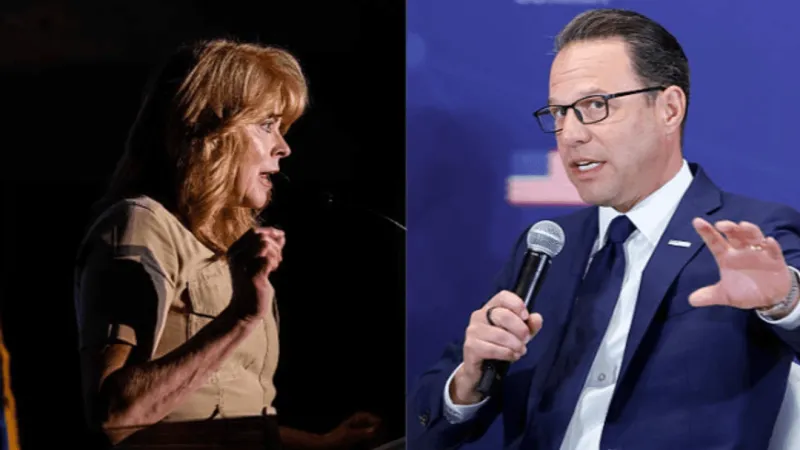 Gov. Josh Shapiro holds healthy lead over Stacy Garrity 1 month before midterms: poll
