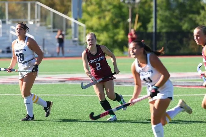 Clark's Fourth-Quarter Score Lifts Field Hockey to First Conference Win