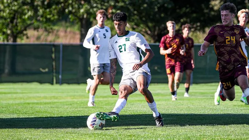 Rock edged in divisional battle vs. No. 24 Gannon, 2-1