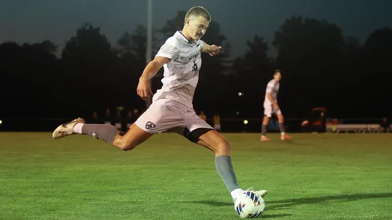 Pair of Goals, Strong Defense Leads No. 24 Falcons Past Blazers