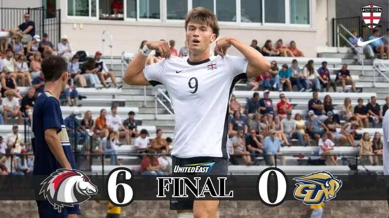 Men's Soccer Tramples Bison in D.C.