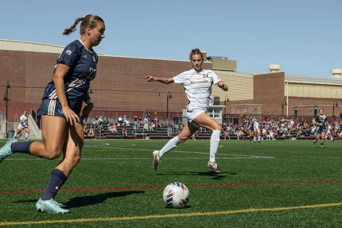 Louey's second half strike sends No. 9 Kutztown to shutout over East Stroudsburg