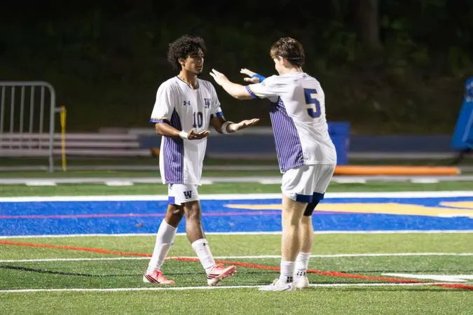Men's Soccer Scuffles in 2-0 Loss to Neumann