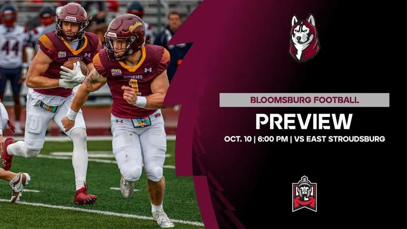 Game Notes - Week 6: Bloomsburg vs East Stroudsburg