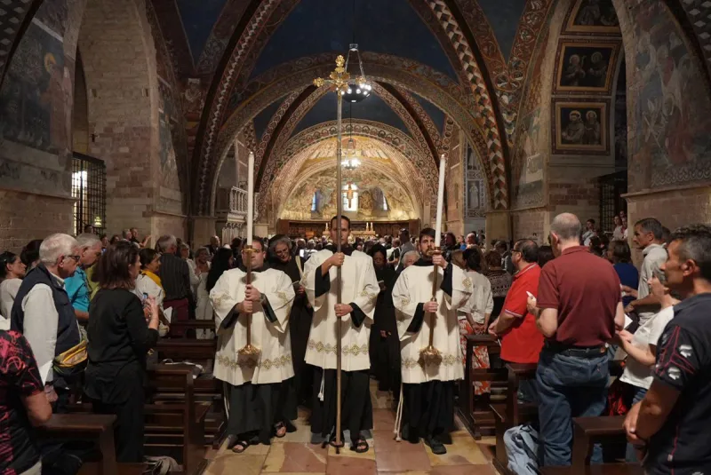 In Assisi, cardinals and friars celebrate the 800th anniversary of St. Francis' death