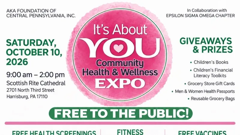 'It's about you': Alpha Kappa Alpha Sorority Inc. hosting free Health and Wellness Expo