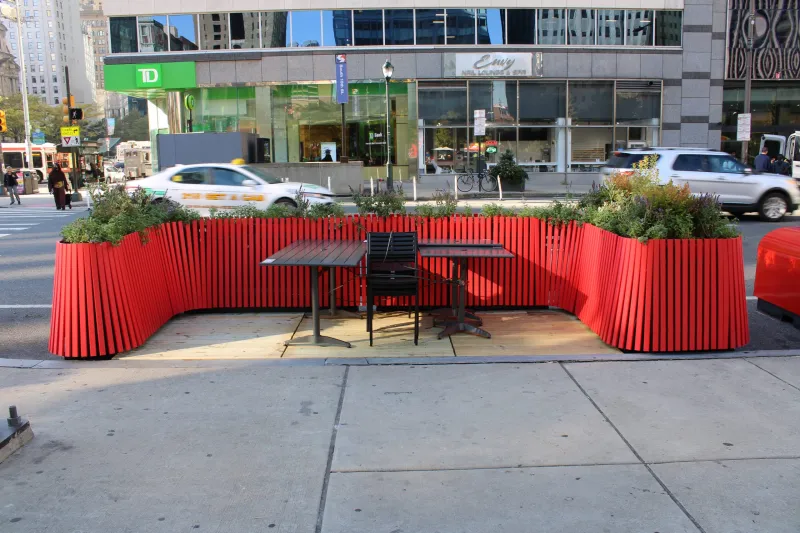 Philly spent $120K for two model streeteries. Now it wants your review