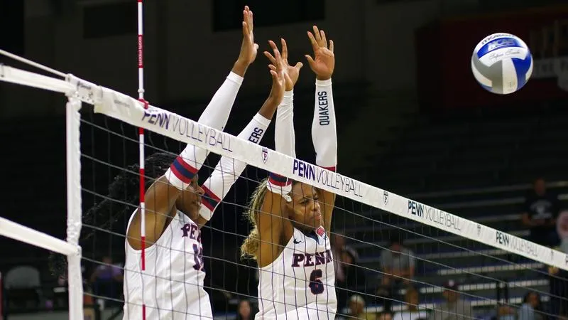 Penn Gets Set Volleyball To Host Brown and Yale