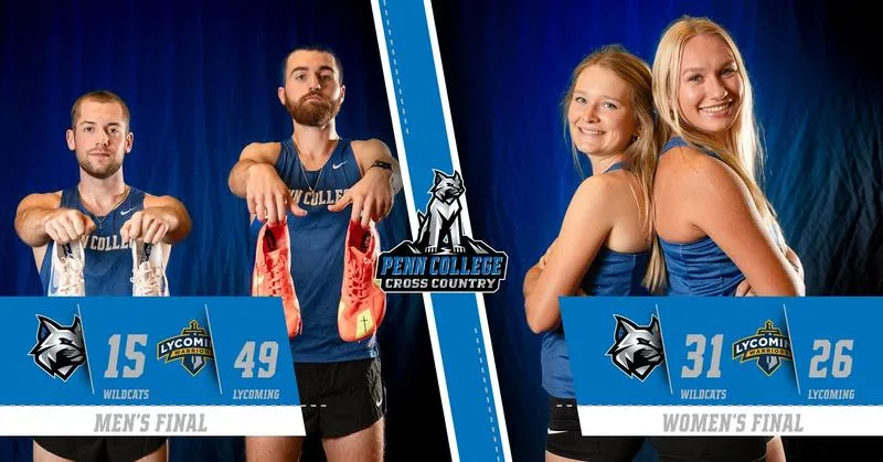 Penn College Splits Race Results with Lycoming